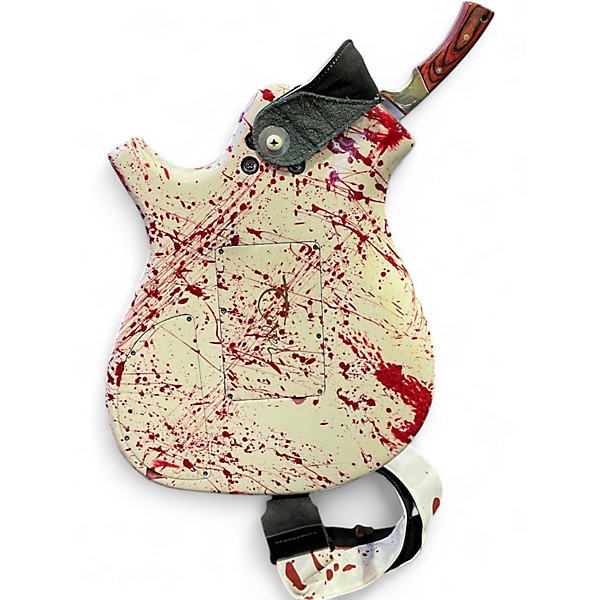 Used 2024 Tanner Murder Weapon Blood Splatter Solid Body Electric Guitar