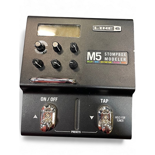 Used Line 6 M5 Stompbox Modeler Effect Processor
