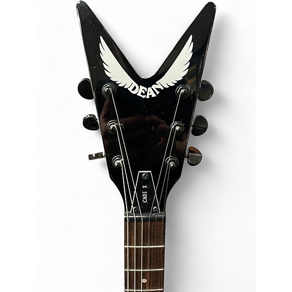 Used Dean Cadi X Black Solid Body Electric Guitar