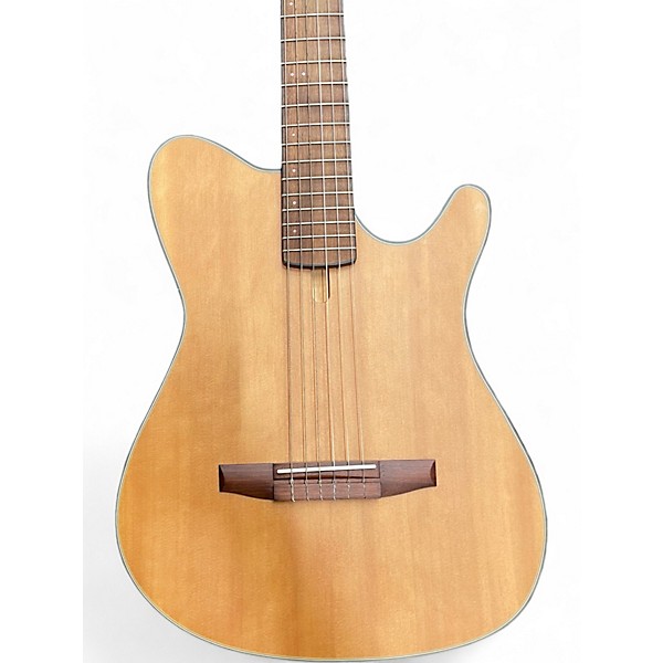 Used Ibanez FRH10N Natural Classical Acoustic Electric Guitar