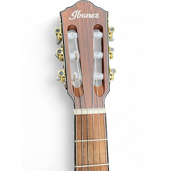 Used Ibanez FRH10N Natural Classical Acoustic Electric Guitar
