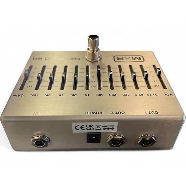 Used MXR M108 10 Band EQ Pedal