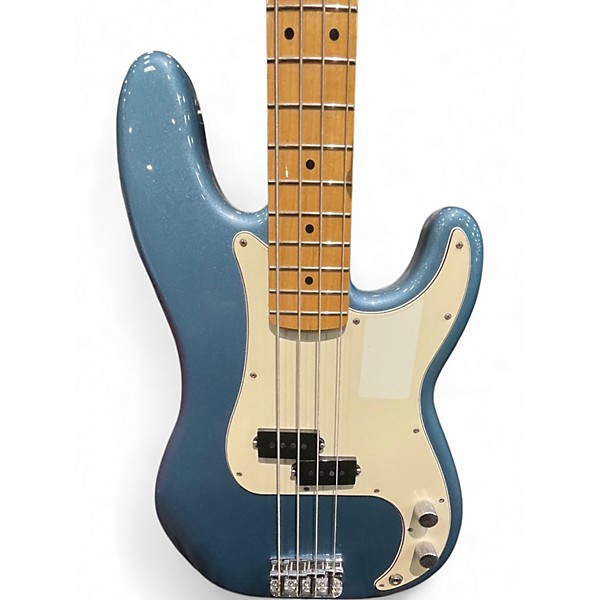 Used Fender Player Precision Bass Lake Placid Blue Electric Bass Guitar