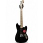 Used Squier Bullet Mustang HH Black Solid Body Electric Guitar thumbnail