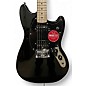 Used Squier Bullet Mustang HH Black Solid Body Electric Guitar