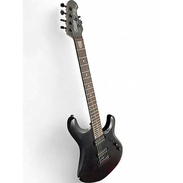 Used Sterling by Music Man JP60 Black Solid Body Electric Guitar