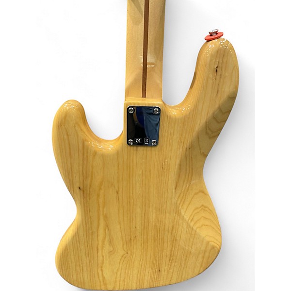 Used Fender jazz bass Natural Electric Bass Guitar