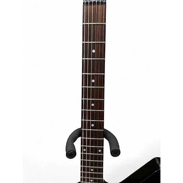 Used Epiphone 1984 Explorer EX Black Solid Body Electric Guitar