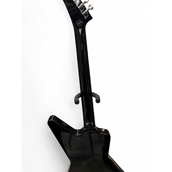 Used Epiphone 1984 Explorer EX Black Solid Body Electric Guitar