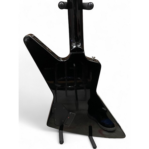 Used Epiphone 1984 Explorer EX Black Solid Body Electric Guitar