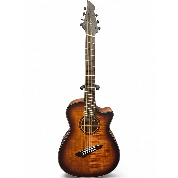 Used 2023 Agile Renaissance 2 Tone Sunburst Acoustic Electric Guitar