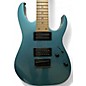 Used Ibanez GRG7221M METALLIC LIGHT BLUE Solid Body Electric Guitar
