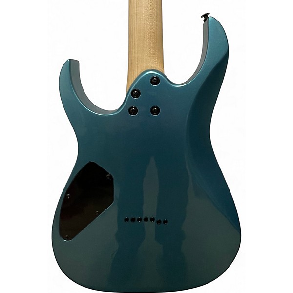 Used Ibanez GRG7221M METALLIC LIGHT BLUE Solid Body Electric Guitar
