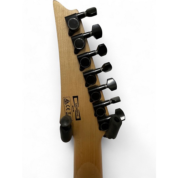 Used Ibanez GRG7221M METALLIC LIGHT BLUE Solid Body Electric Guitar