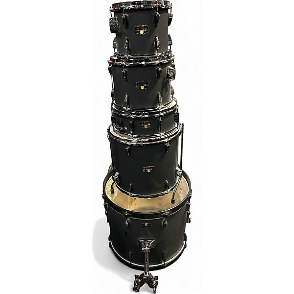 Used TAMA 5 Piece Imperialstar Black Drum Kit