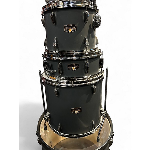 Used TAMA 5 Piece Imperialstar Black Drum Kit
