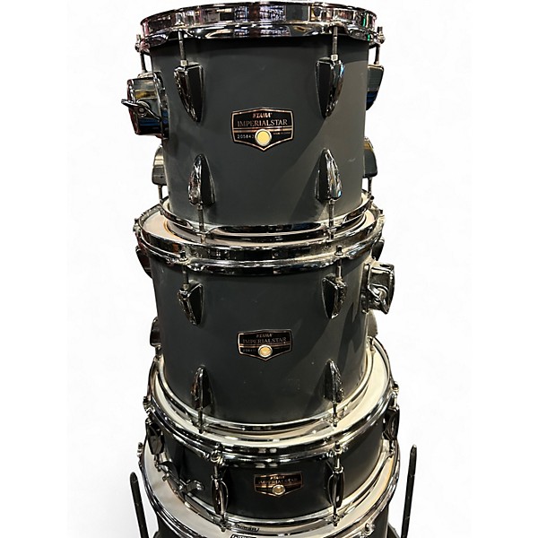 Used TAMA 5 Piece Imperialstar Black Drum Kit