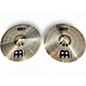 Used MEINL 14in HCS Hi Hat Pair Cymbal