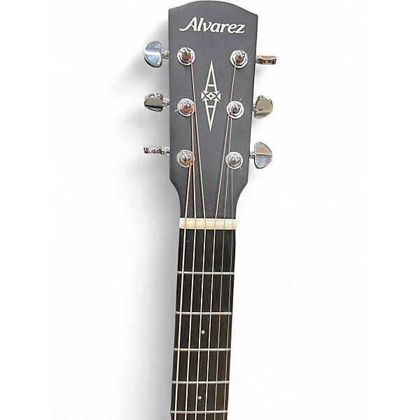 Used Alvarez AD30CE Natural Acoustic Electric Guitar