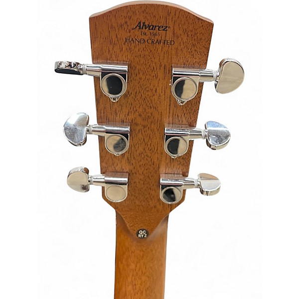 Used Alvarez AD30CE Natural Acoustic Electric Guitar