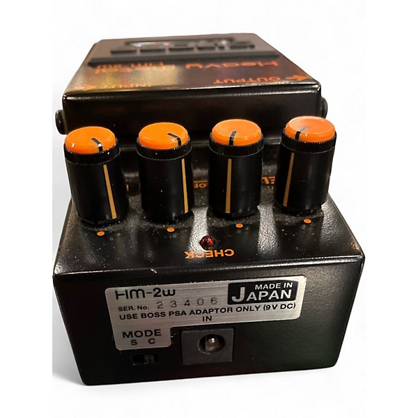 Used BOSS HM2 Heavy Metal Effect Pedal