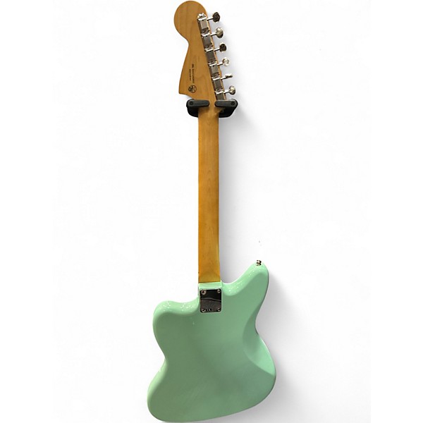 Used Fender Jaguar Surf Green Solid Body Electric Guitar