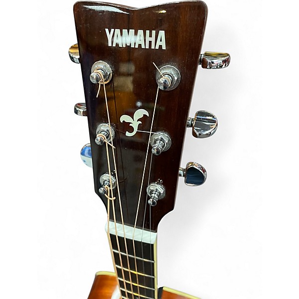 Used Yamaha FSTA TransAcoustic Concert Vintage Natural Acoustic Electric Guitar