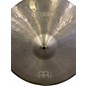 Used MEINL 18in BYZANCE JAZZ EXTRA THIN CRASH Cymbal