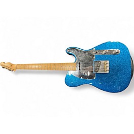 Used Fender J Mascis Signature Telecaster BOTTLE ROCKET BLUE FLAKE Solid Body Electric Guitar