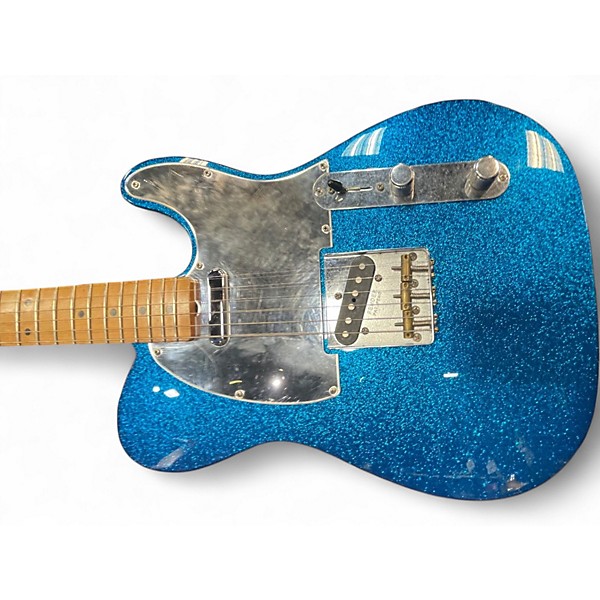 Used Fender J Mascis Signature Telecaster BOTTLE ROCKET BLUE FLAKE Solid Body Electric Guitar