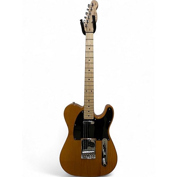 Used Squier Telecaster Natural Solid Body Electric Guitar