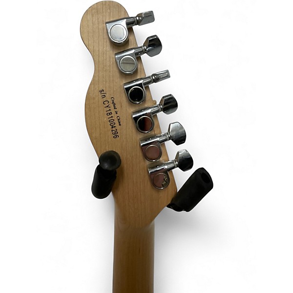 Used Squier Telecaster Natural Solid Body Electric Guitar