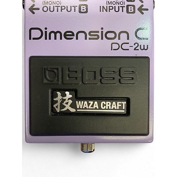 Used BOSS Dimension C DC-2W Effect Pedal
