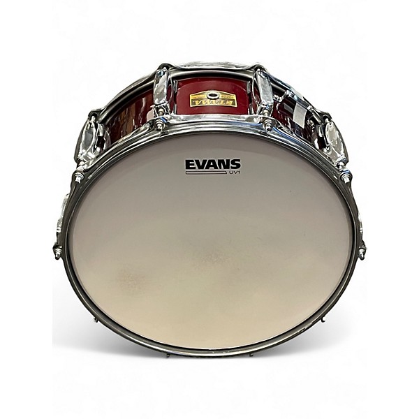 Vintage 1990s TAMA 14X6.5 Rockstar Series Candy Apple Red Drum