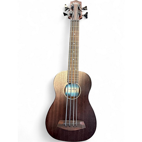 Used Kala Ubass Bass Mahogany Ukulele