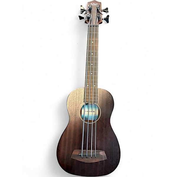 Used Kala Ubass Bass Mahogany Ukulele