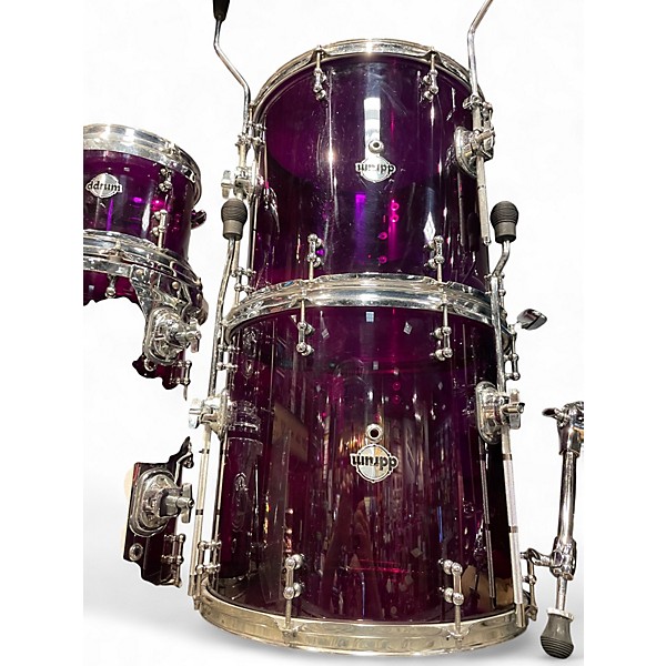 Used ddrum 6 Piece Dios Series PURPLE ACRYLIC Drum Kit