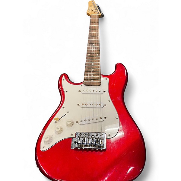 Used SX VTG SERIES MINI CANDY APPLE RED Solid Body Electric Guitar