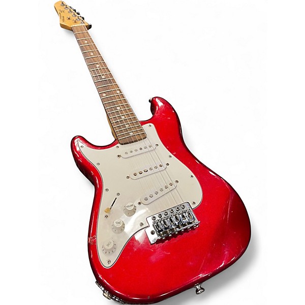 Used SX VTG SERIES MINI CANDY APPLE RED Solid Body Electric Guitar