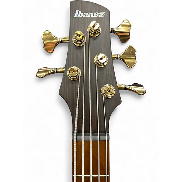 Used Ibanez Prestige SR4505 5-String Desert Sunset Burst Electric Bass Guitar