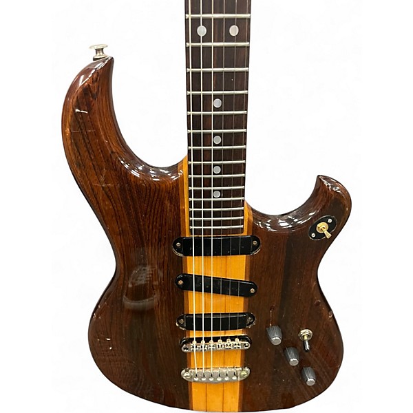 Vintage 1980s Aria Pro Ii RS-600 Natural Solid Body Electric Guitar