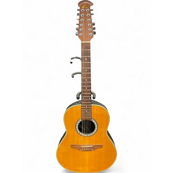 Used Ovation CC165 Natural 12 String Acoustic Electric Guitar