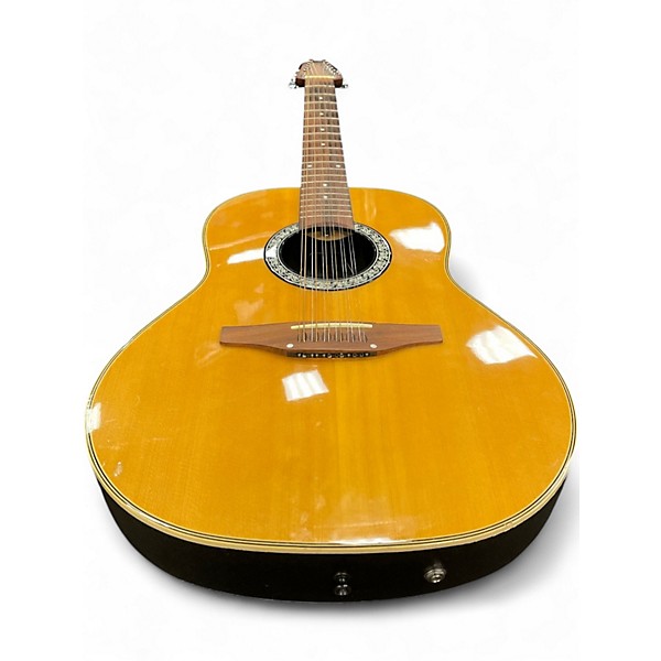 Used Ovation CC165 Natural 12 String Acoustic Electric Guitar