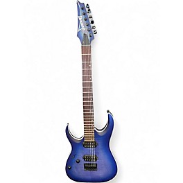 Used Ibanez RGA42FM Blue Burst Solid Body Electric Guitar
