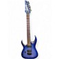 Used Ibanez RGA42FM Blue Burst Solid Body Electric Guitar thumbnail