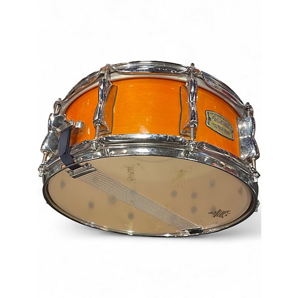 Used Yamaha 14X7 Stage Custom Snare Orange Drum