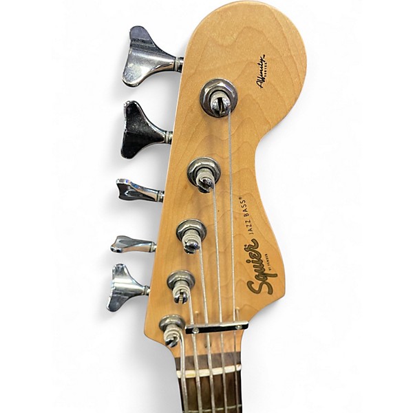 Used Squier Affinity Jazz Bass V 5 String Black Electric Bass Guitar