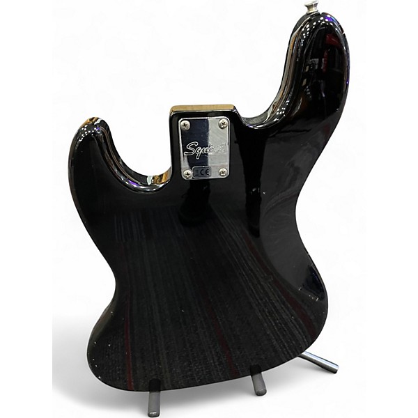 Used Squier Affinity Jazz Bass V 5 String Black Electric Bass Guitar