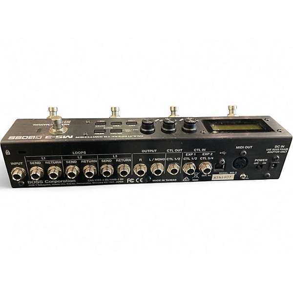 Used BOSS MS3 Multi Effects Switcher Effect Processor
