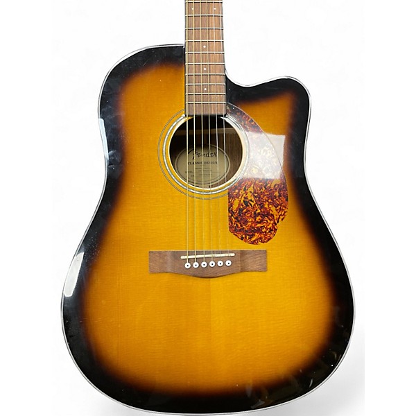 Used Fender CD140SCE NATURAL Acoustic Electric Guitar
